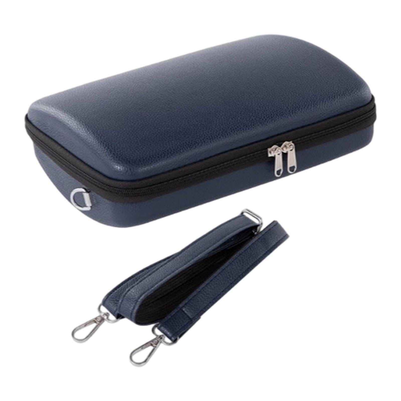 Clarinet Estuche Estuche Portátil para Caja de Almacenamiento Bolsa Protectora con Estructura Rígida Interior Suave Apto para, Azul Oscuro
