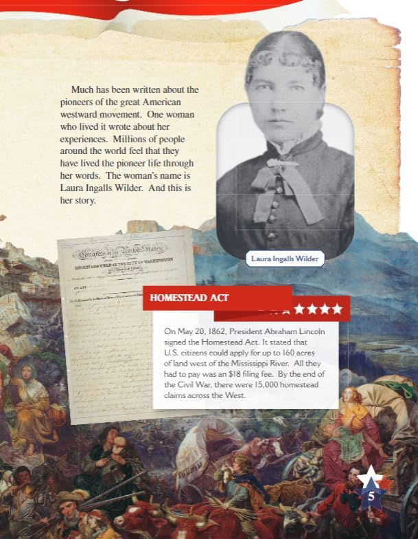 Laura Ingalls Wilder: Pioneer Woman - Social Studies Book for Kids - Great for School Projects and Book Reports (Social Studies: Informational Text) - Image 5