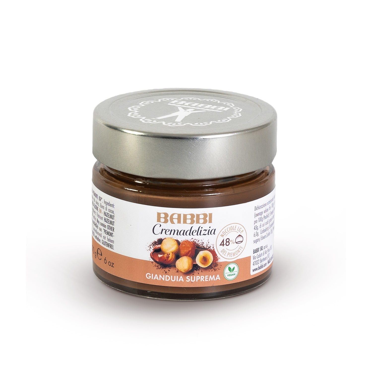 Crema de avellanas 170 gr.
