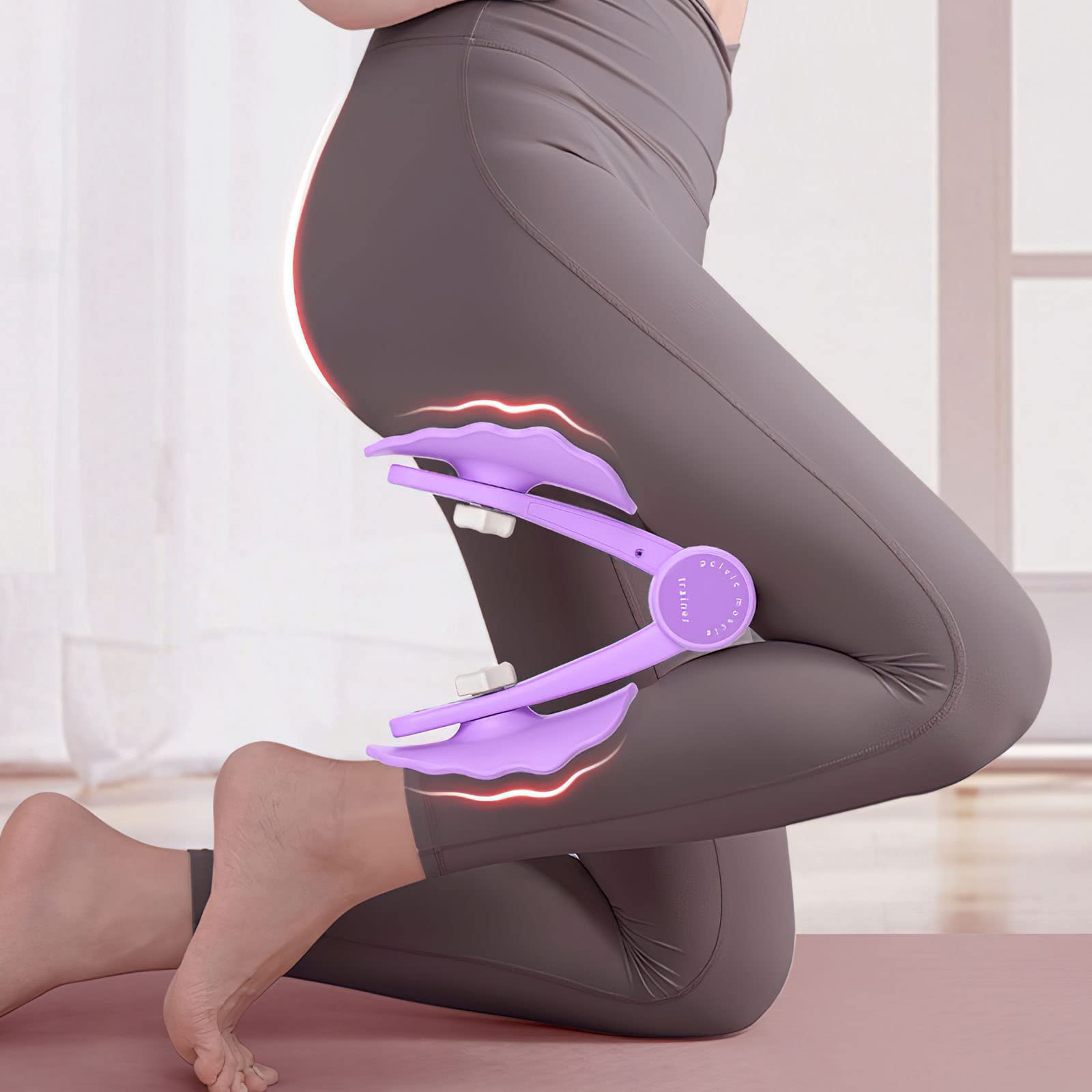 Entraîneur De Muscle Pelvien - ZGEER - Hip Trainer - Résistance Réglable 20-40 Lb - Antidérapant