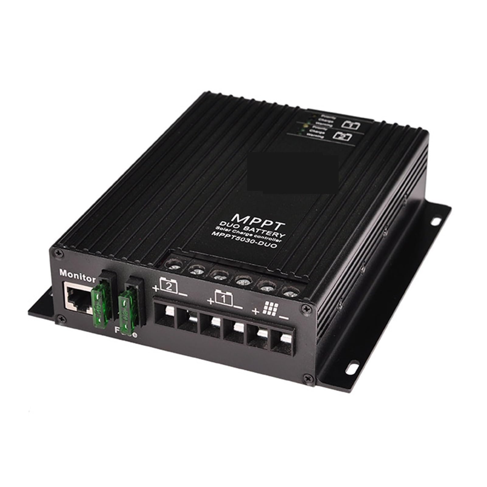 Regolatore di Carica Pannello Solare, Regolatore di Carica e scarica Solare MPPT 12V/24V Regolatore di Carica Solare Automatico for caricabatteria Doppio Automatico 30A(BT10 Bluetooth)