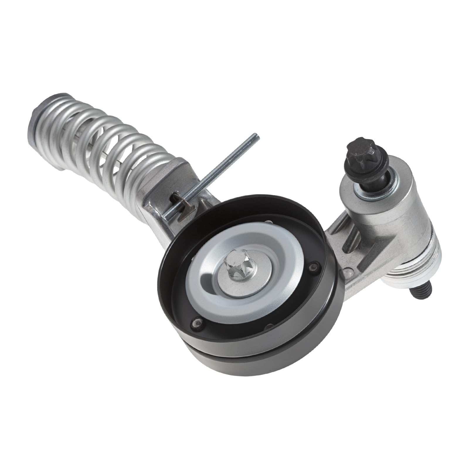 AUQDD 38344 - Tensor de correa automático y conjunto de polea (para L4 1.4L 83cid) apto para Bu-ick Encore 2013-2020/Chevy Cruze 11-15/Cruze Limited 2016/12-20 Sonic /13-20 Trax