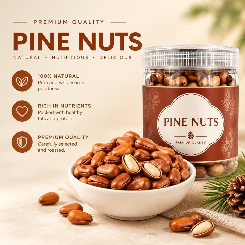 Pignons De Pin à Coque Ouverte 250g 500g