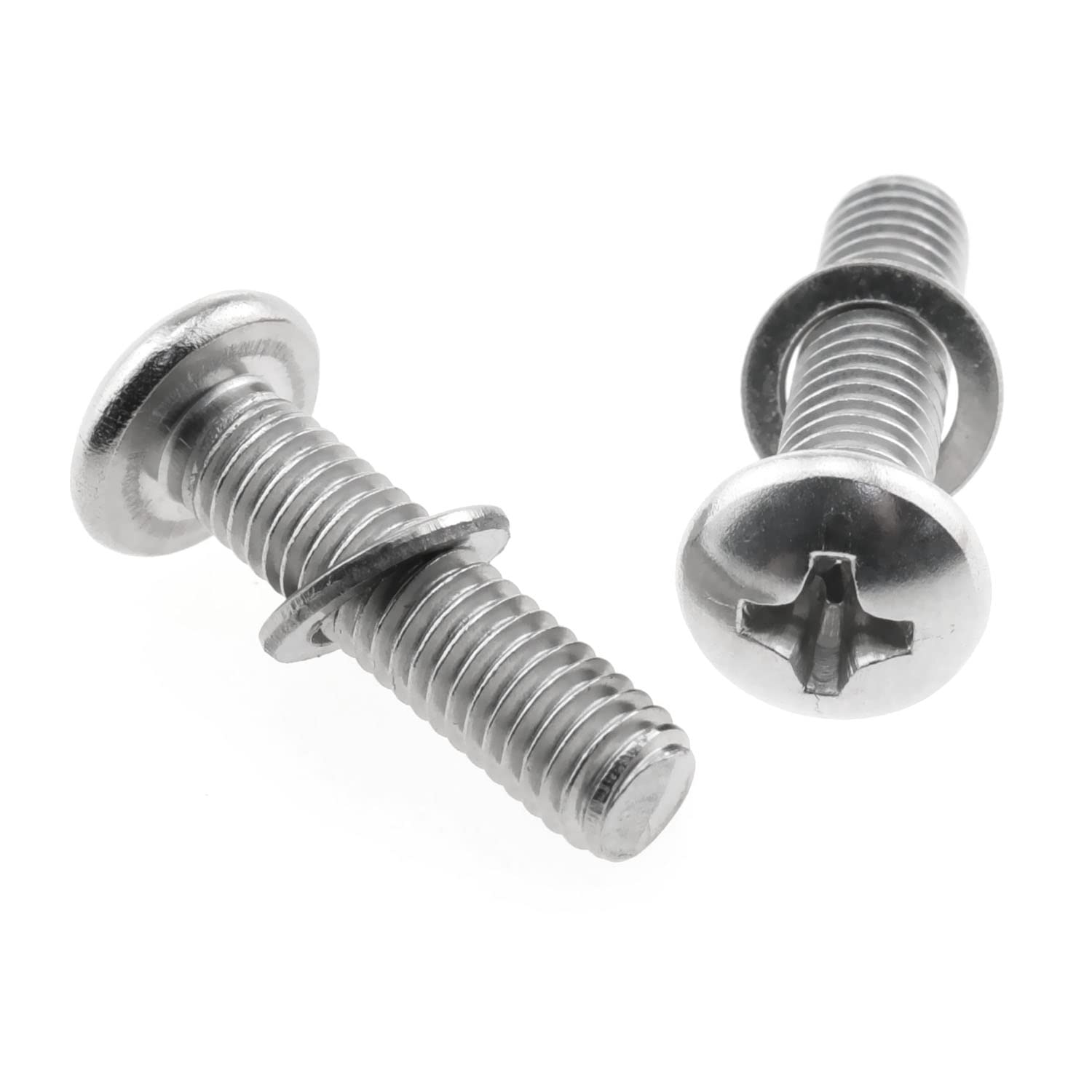 Amazon | RLECS 10/32ラックネジ 25個 標準サイズ 10/32