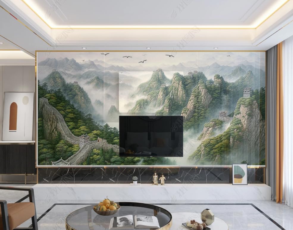 Papier peint intissé beaux paysages au rendu haut de gamme pour décoration murale chic