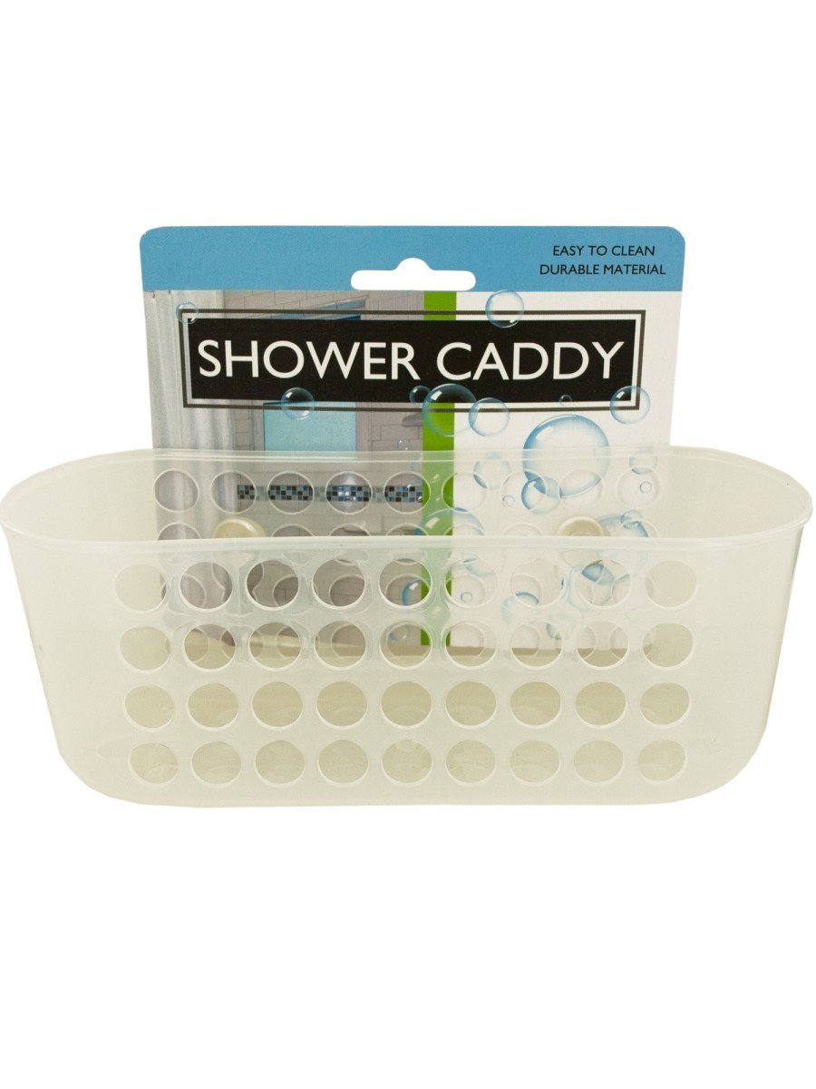Kole Shower Bath Caddy with Suction Cups Plastic Bath Shelf Storage Organiser
