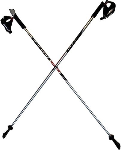 Miniatura 1 de LEKI Nordic Walking Pacer Ultra Ligero HM Carbono 43.3 in Plata