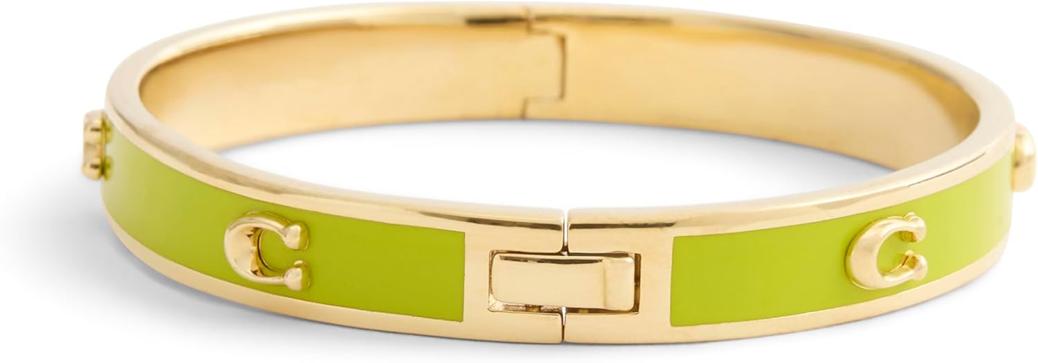 Signature C Enamel Bangle Bracelet