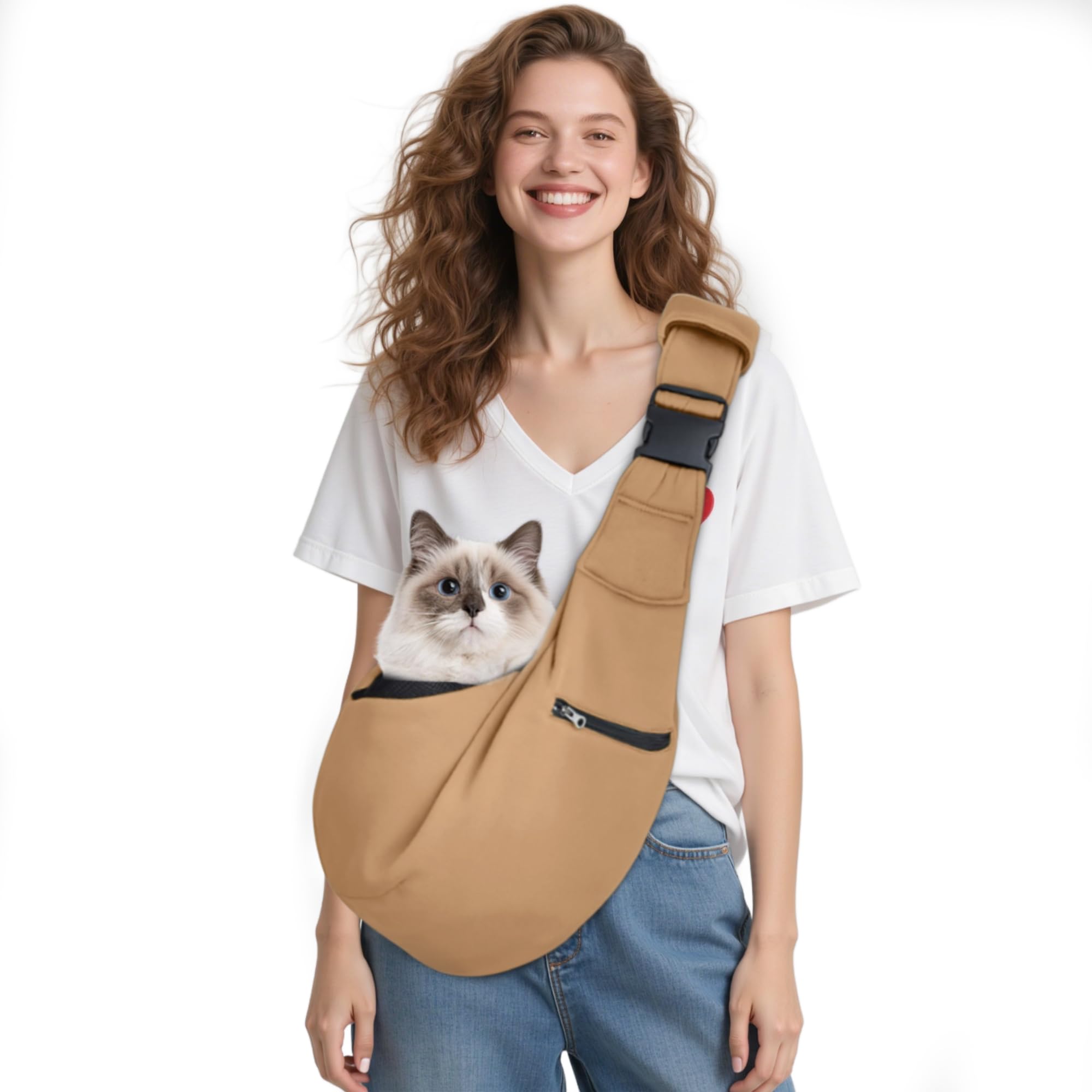 Borsa Trasporto Per Cani E Gatti Paraplegici - Lavabile, Tracolla Regolabile, Per Razze Piccole, Medie E Grandi, Ideale Per Passeggiate E Veterinario