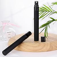 Vista 5 de GSHLLO 6 botellas de spray de perfume de vidrio de 0.2 fl oz envases de rociadores de fragancia vacíos dispensadores de pulverización de aceite