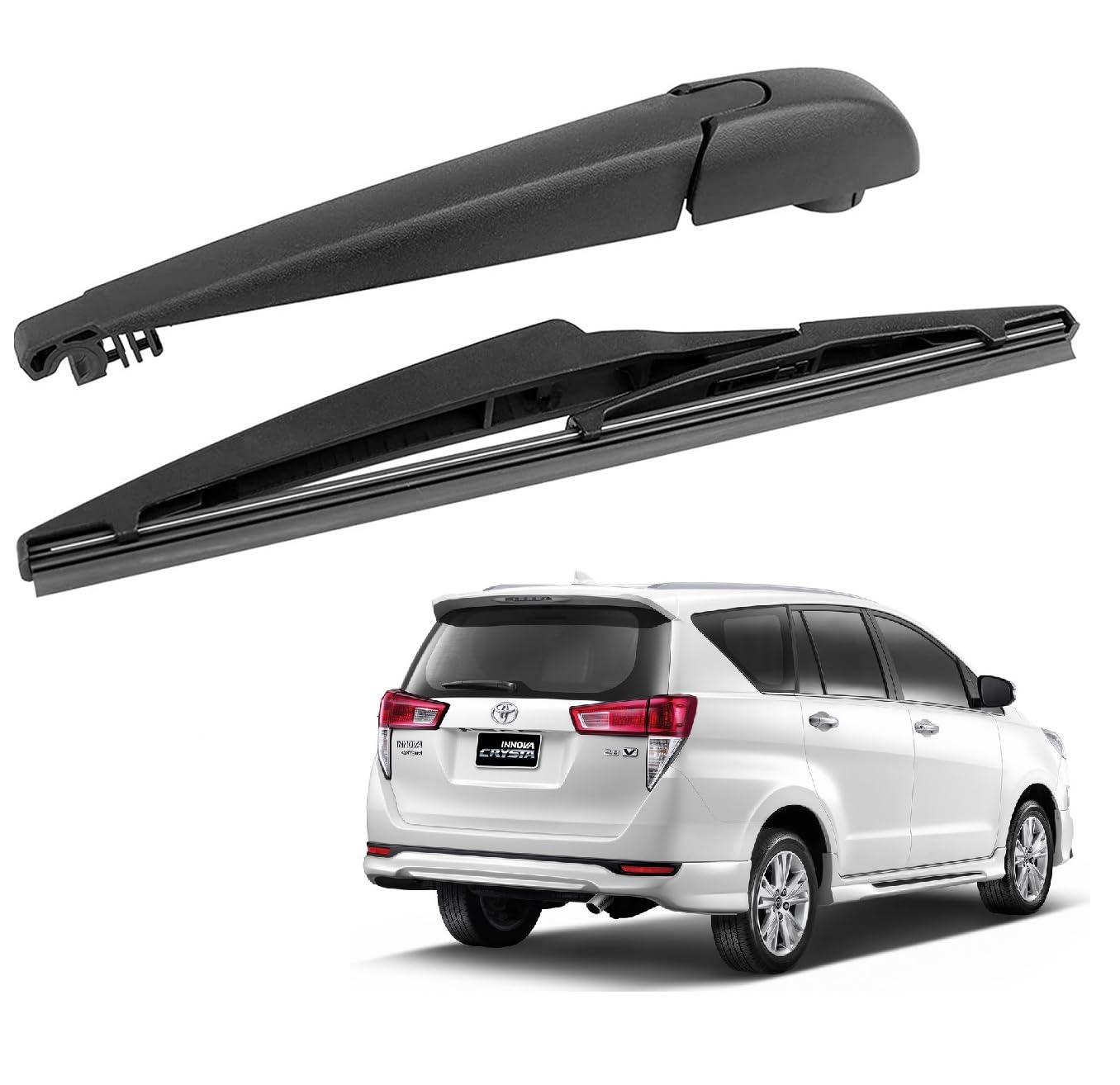 Rear Window Wiper Arm With Blade Set- Replacement for Perfectly Innova Crysta-picture-27