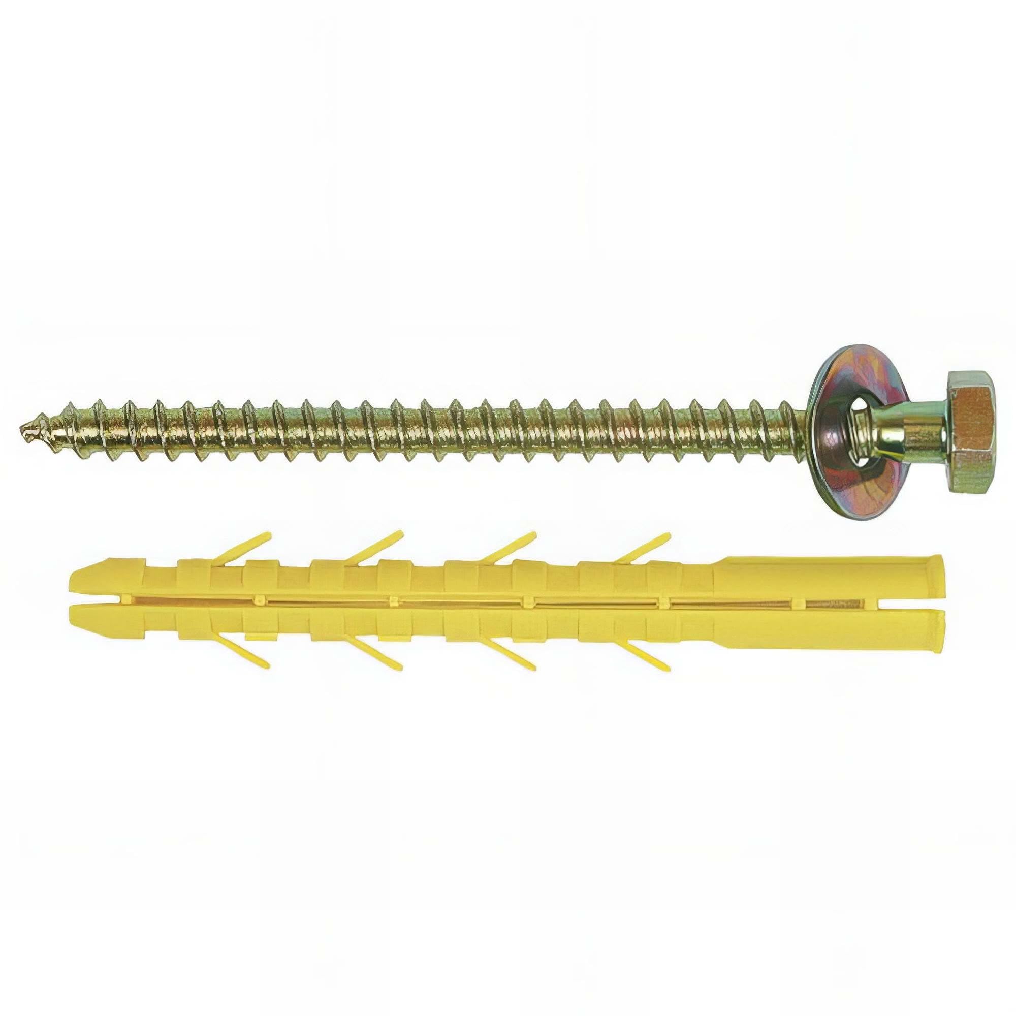 Tobillo de expansión amarillo – Ø 12 mm – Caja de 25 piezas – ING Fijación | Tobillo de expansión amarillo – Diámetro 12 mm – Caja de 25 piezas – ING Fijación