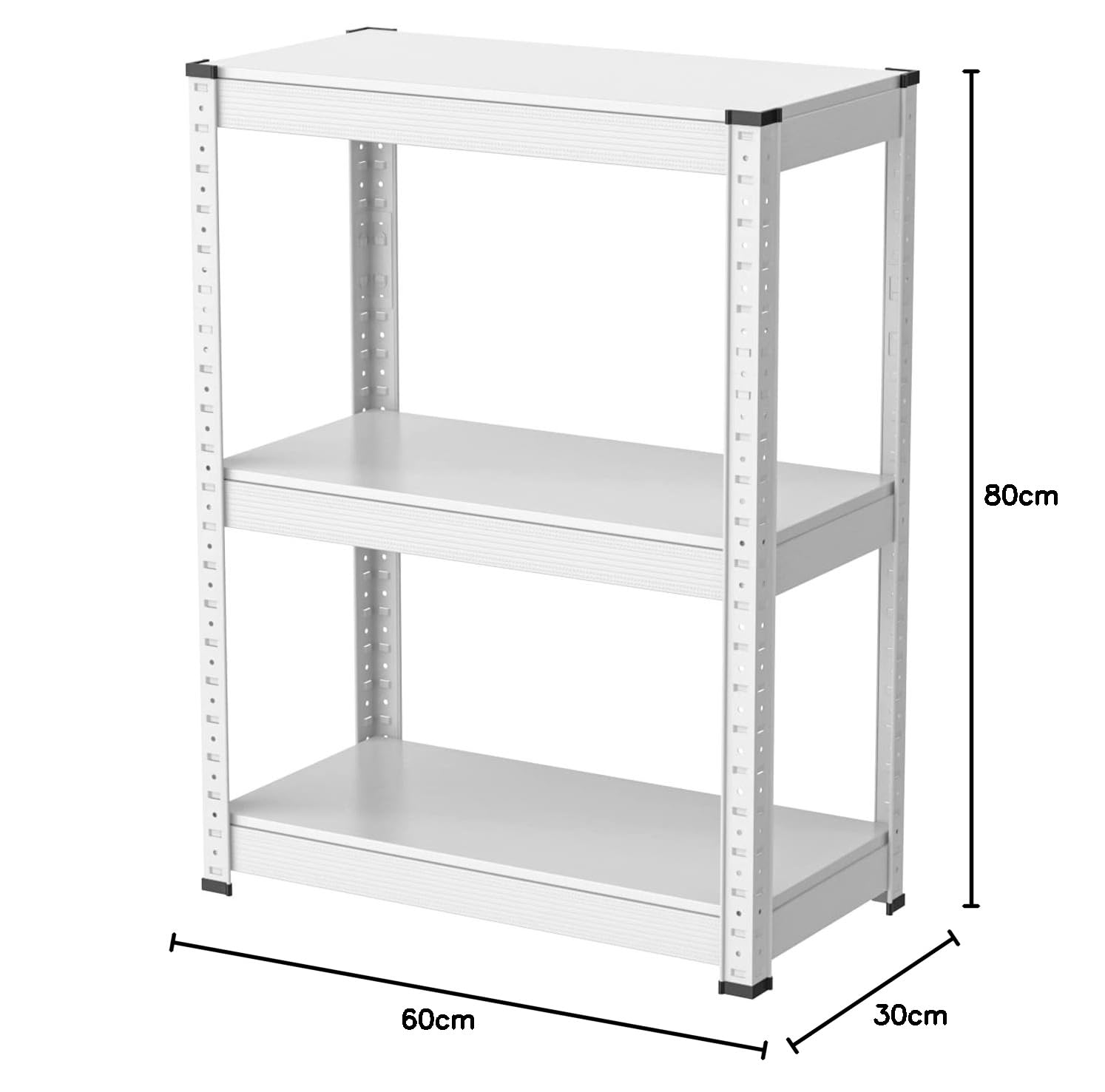 Amazon｜Umimileラック スチールラック 幅60cm 3段 耐荷重120kg