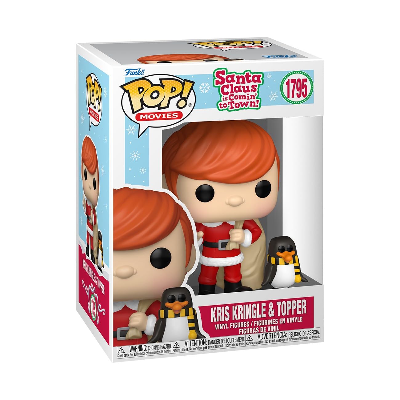 Funko Pop! & Buddy: Santa Claus Is Comin' to Town - Kris With Topper - Collectable Vinyl Figure - Gift Idea - Official Merchandise - Toys for Kids & Adults - Holiday Fans