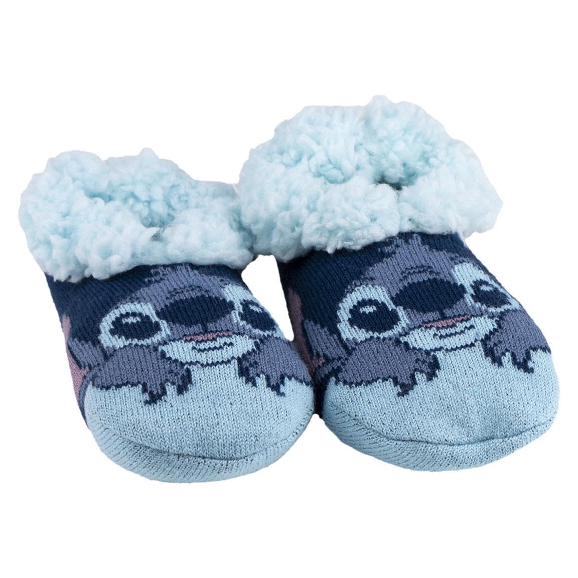 Disney Zapatillas de Casa Tipo Calcetín de Stitch, Unisex niños