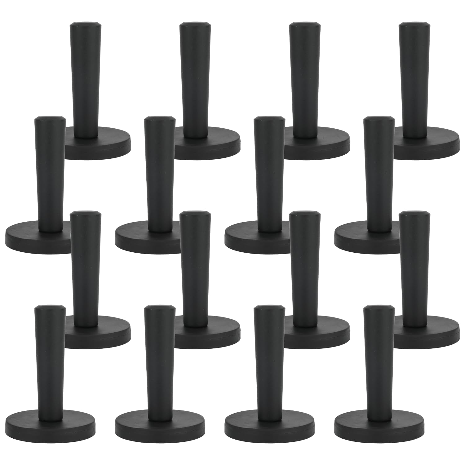 16stk Magnethalter für Fahrzeug-Autofolierung, Magnete Auto-Vinylfolierung Magnetisches Positionierungswerkzeug für Autofolierung Basteln Schilderherstellung Vinylfolierungswerkzeuge (Schwarz)