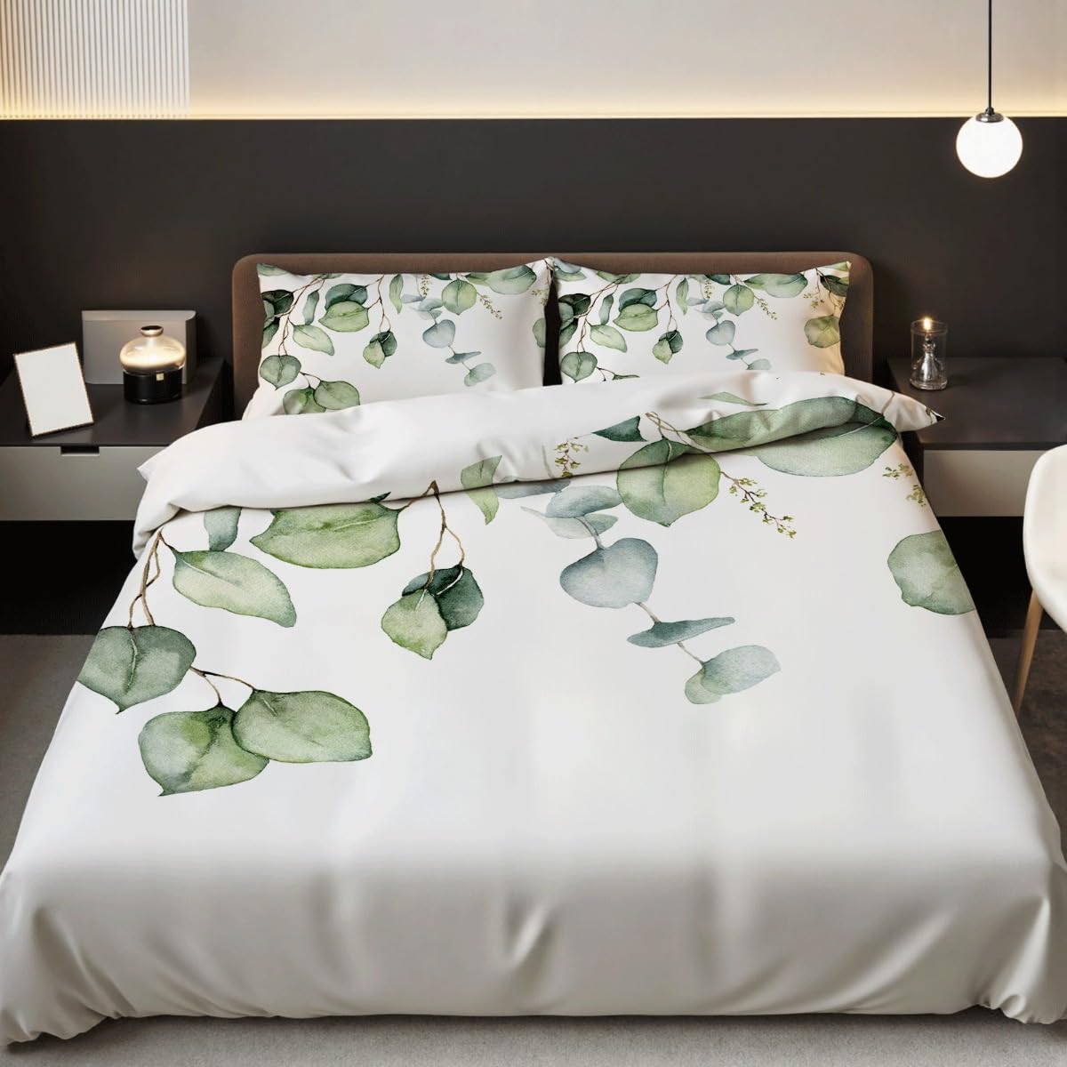 Linge de lit eucalyptus vert : la solution pour une literie impeccable sans repassage