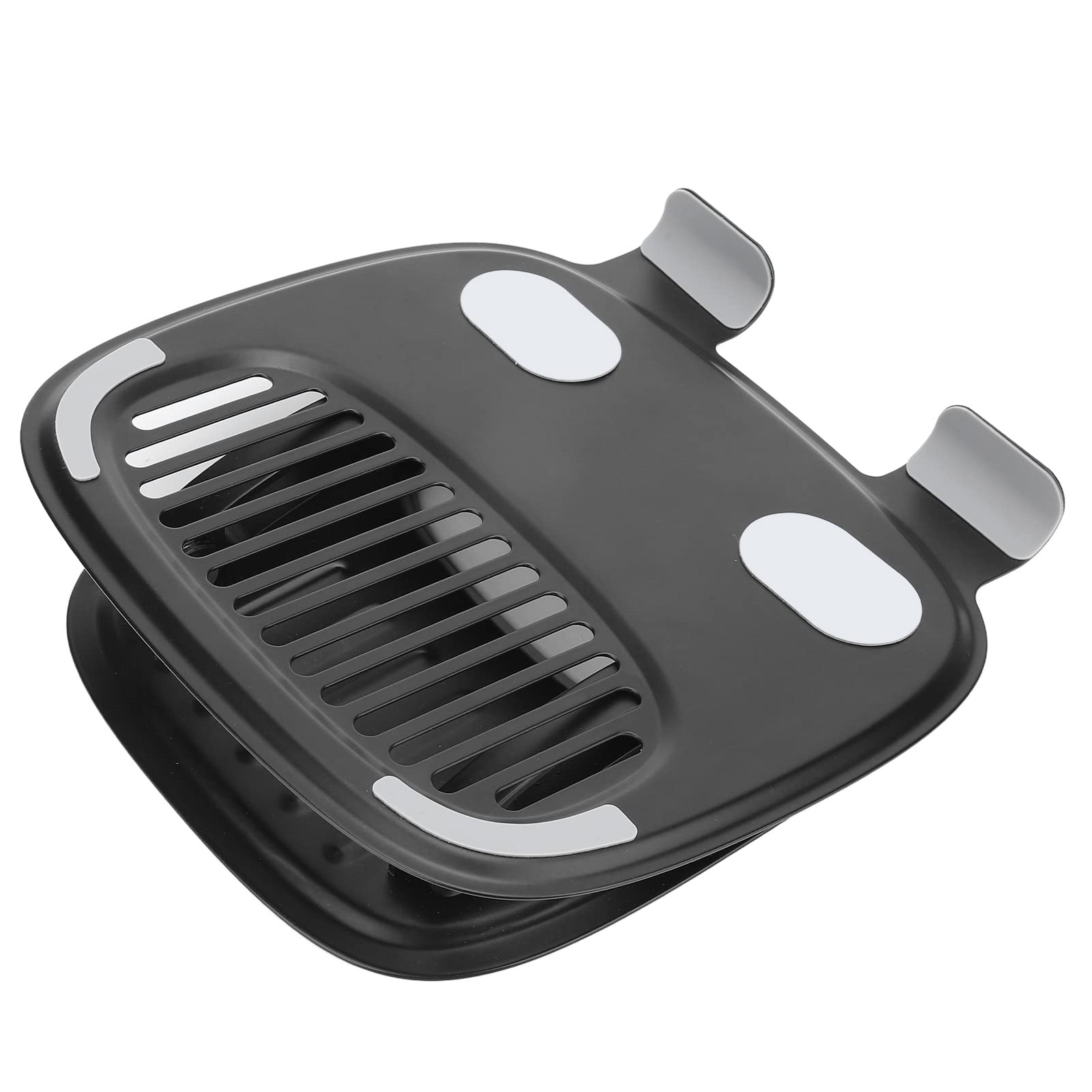 Soporte para portátil de aleación de Aluminio, Altura Ajustable, Plegable, diseño Hueco, para portátiles de 10 a 16 Pulgadas, Color Negro