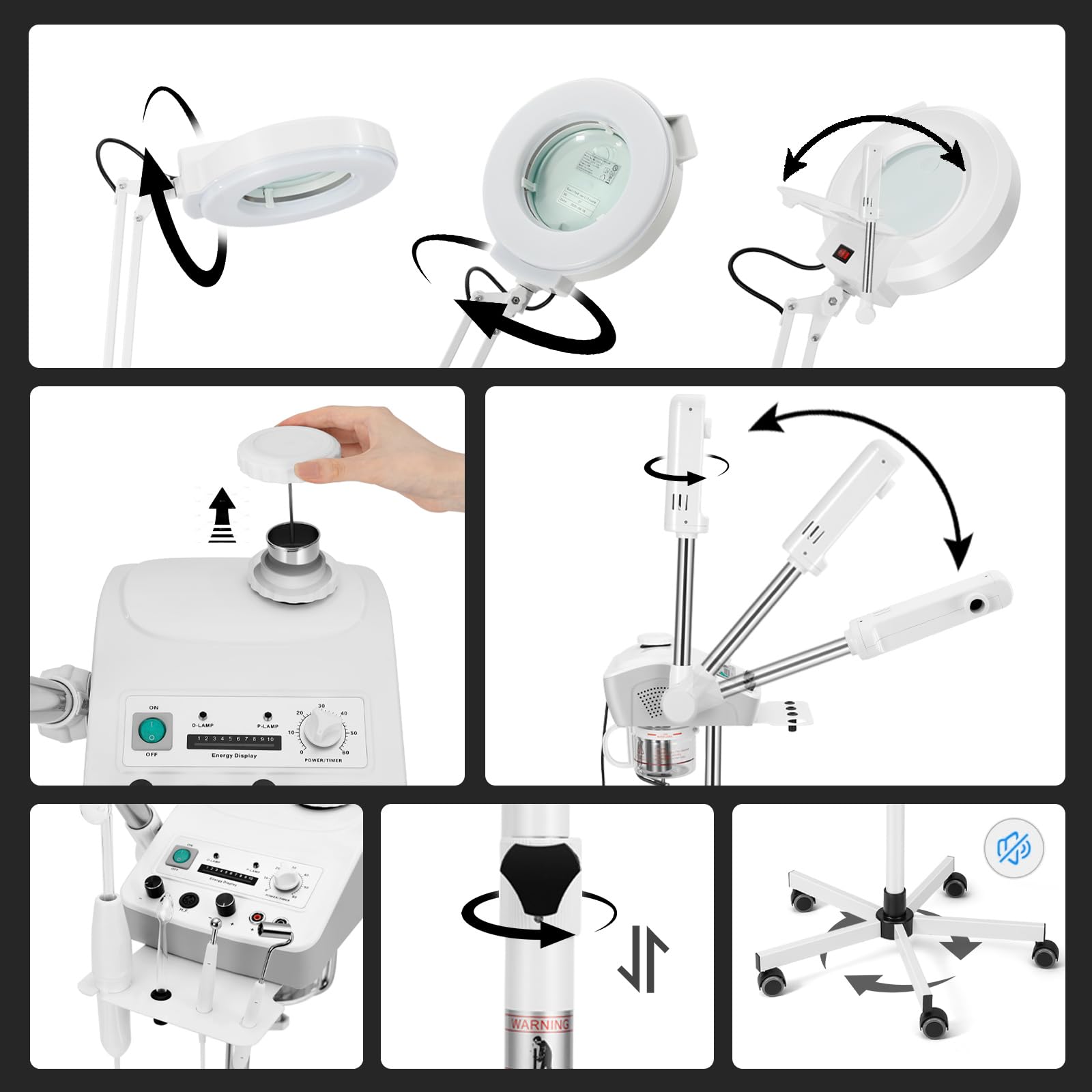 Amazon.com: Professional 4in1 Ozone Face Steamer for Deep