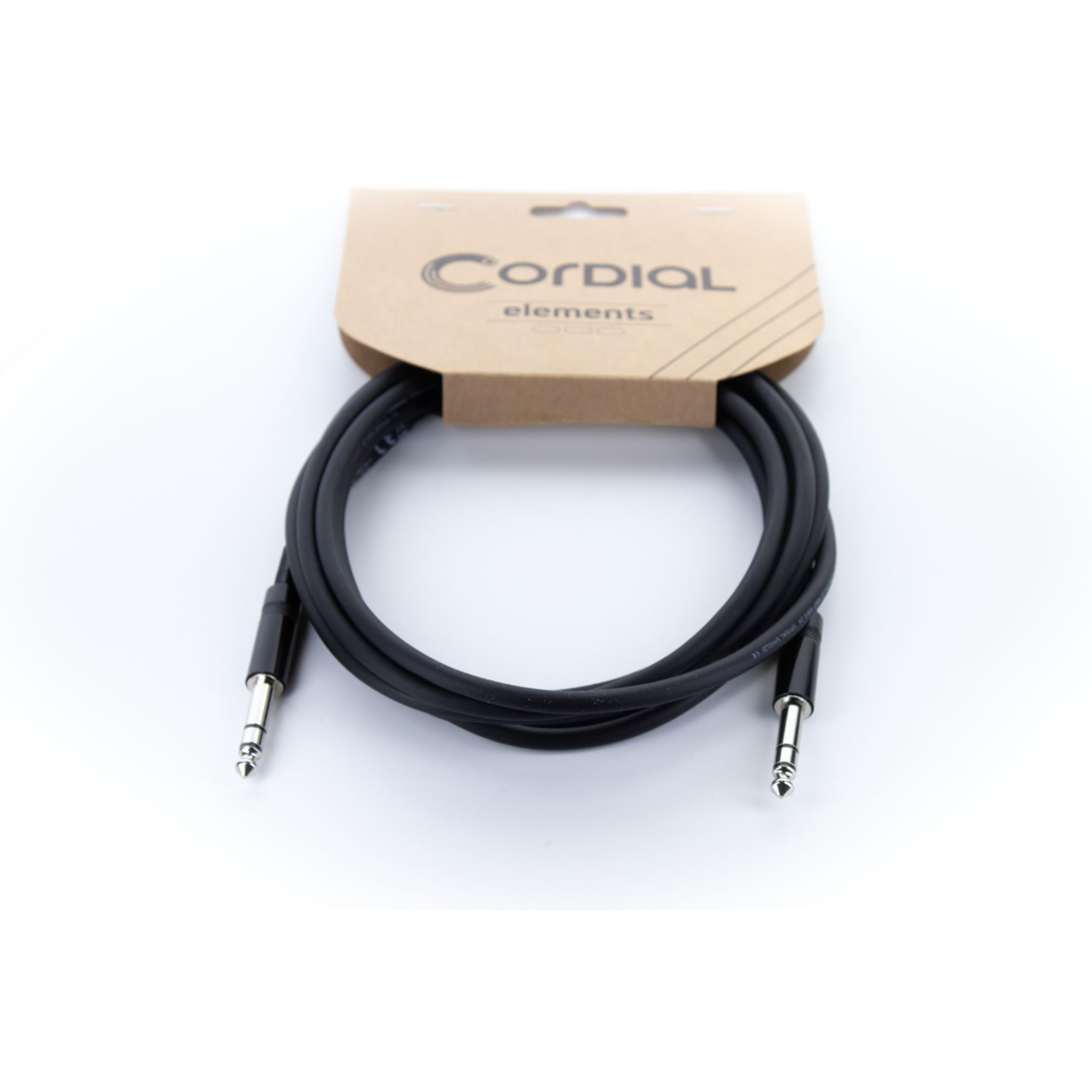 Cordial 1m Stereo Jack Audio Cable