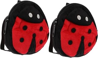 NOLITOY 2 Peças 18 Boneca Acessório Mochila Unicórnio Mochila Criança Mochilas De Pelúcia Mini Bolsa De Pelúcia Bolsa De Coruja Para Crianças Mochila De Boneca Mini Mochila Escolar