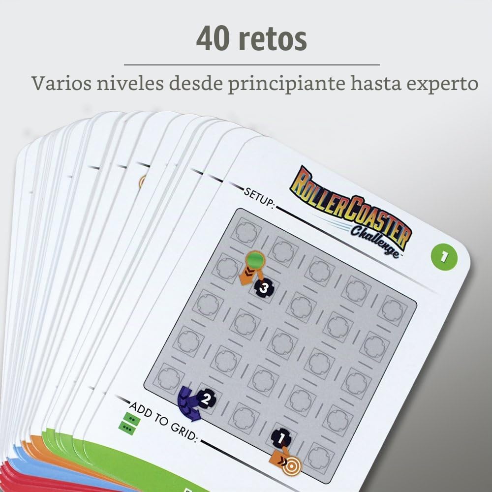 THINKFUN Roller Coaster Challenge Juego de Habilidad (Ravensburger 76343), Color/Modelo Surtido