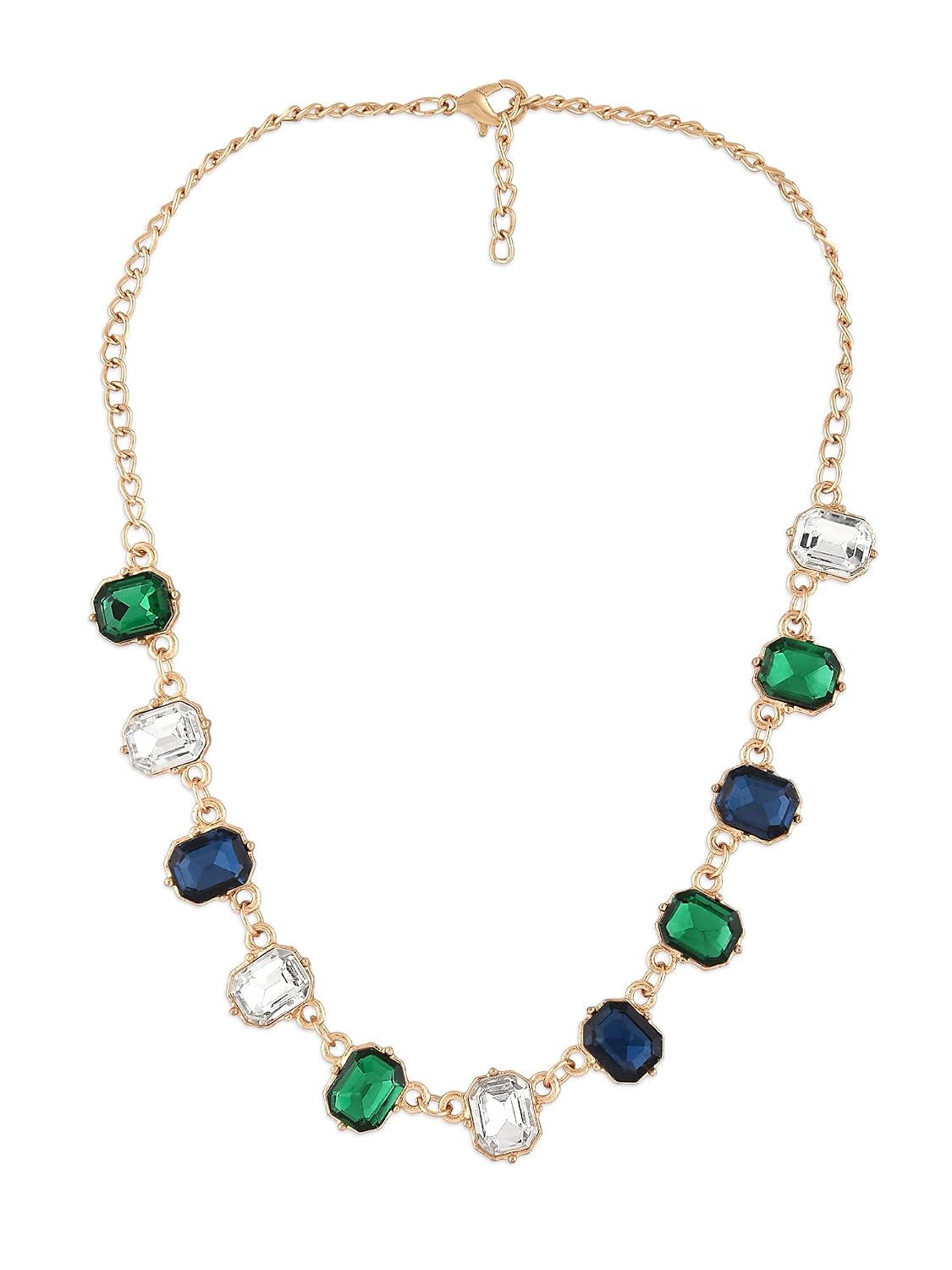 ZAVERI PEARLS Multicolor Dazzling Stones Embellished Party Bling Party Necklace For Women-ZPFK15958 - Review, Price and Buying Guide
