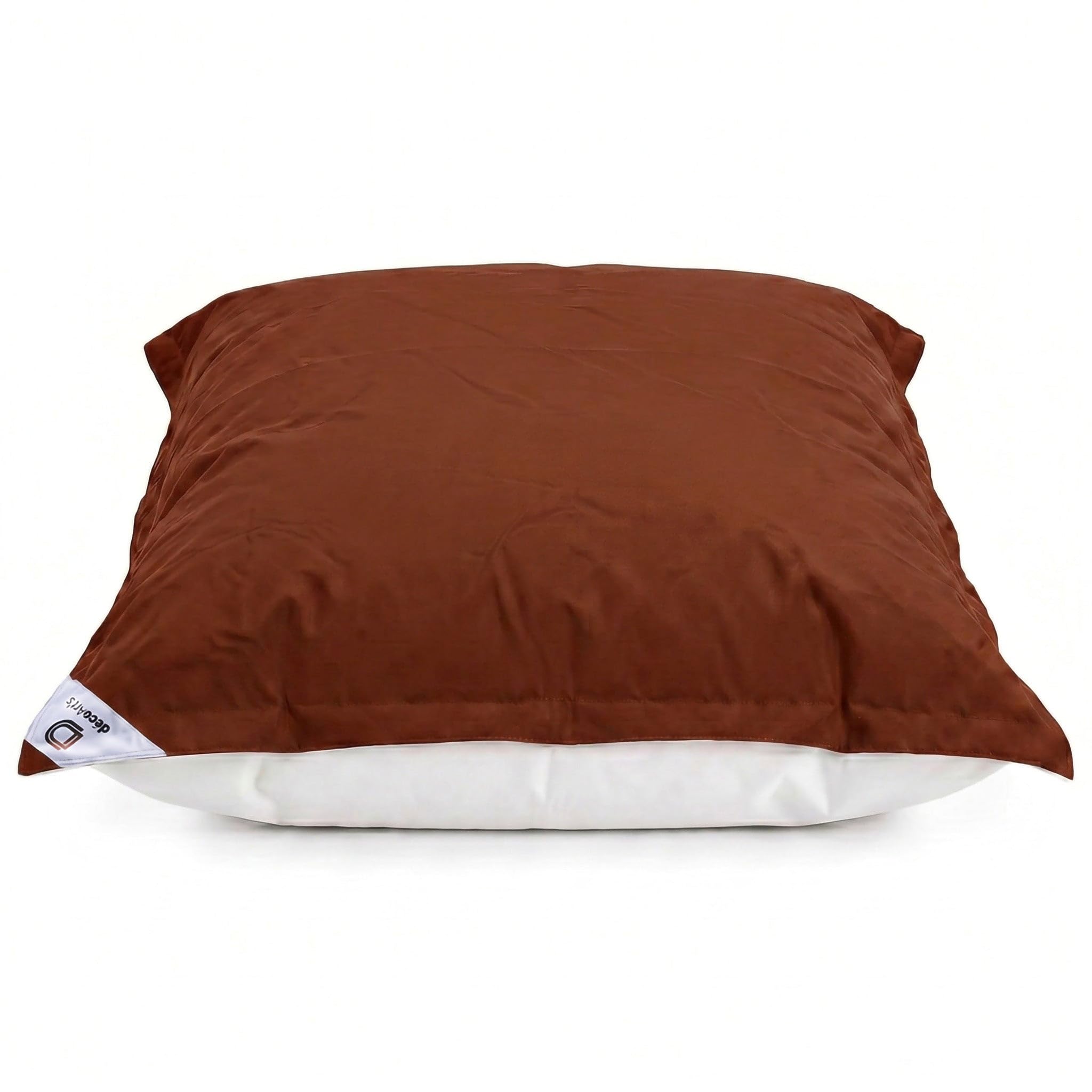 Funda para Puff Gigante Exterior XXL - 140x180 cm - Flotador para Piscina, Anti-UV y desenfundable - Terracota - DÉCO Arts