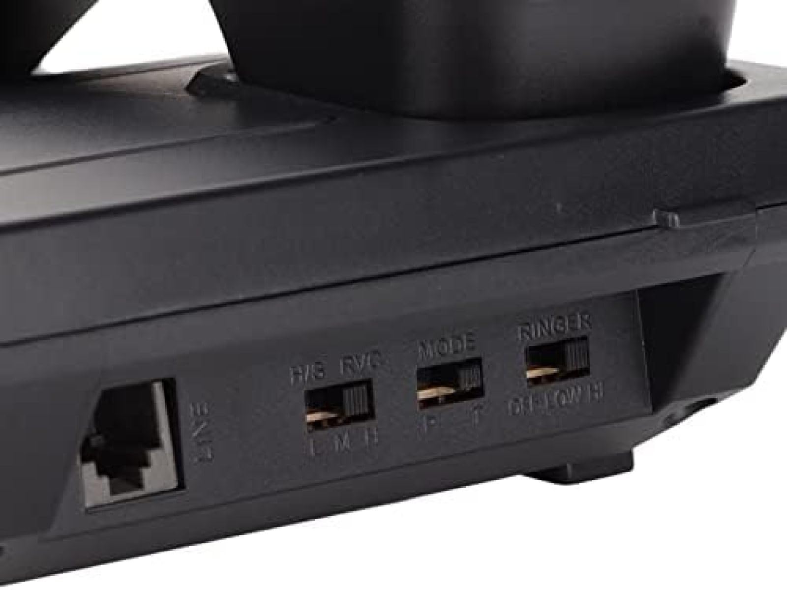 Telefono fisso domestico, telefono cablato da parete per lavoro, con campanello di indicazione LED, silenzioso, vivavoce, quadrante rapido, telefono da tavolo per ufficio hotel