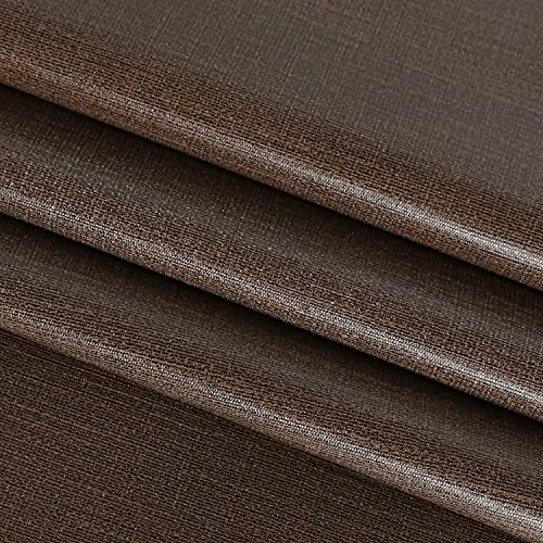 Image of sancua 100% Waterproof Round PVC Tablecloth - 60 Inch - Oil Proof Spill Proof Vinyl Table Cloth, Wipe Clean Table Cover for Dining Tables, Buffet Parties and Camping, Coffee