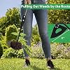 Garden Hoe for Weeding Hoe Garden Tool Long Handle 56, Heavy Duty Hand Hoe for Digging,Cutting and Loosing Soil