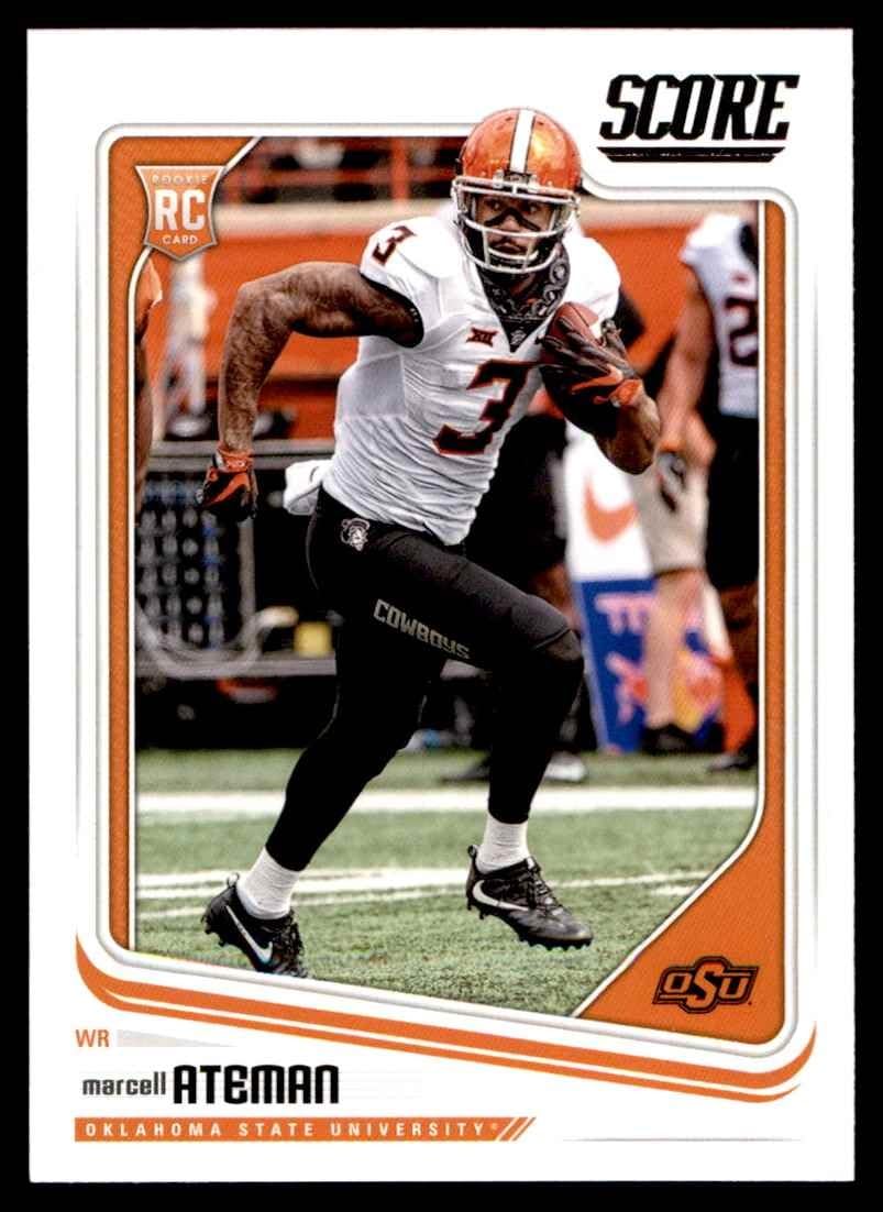 2018 Score # 387 Marcell Ateman Oakland Raiders (Football Card) NM/MT Raiders Oklahoma St