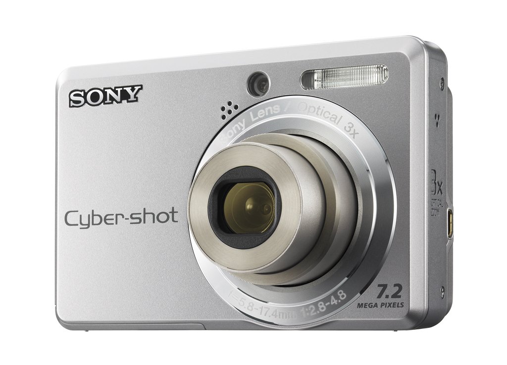 Sony CyberShot S730 Digital Camera - Silver (7.2MP, 3x Optical