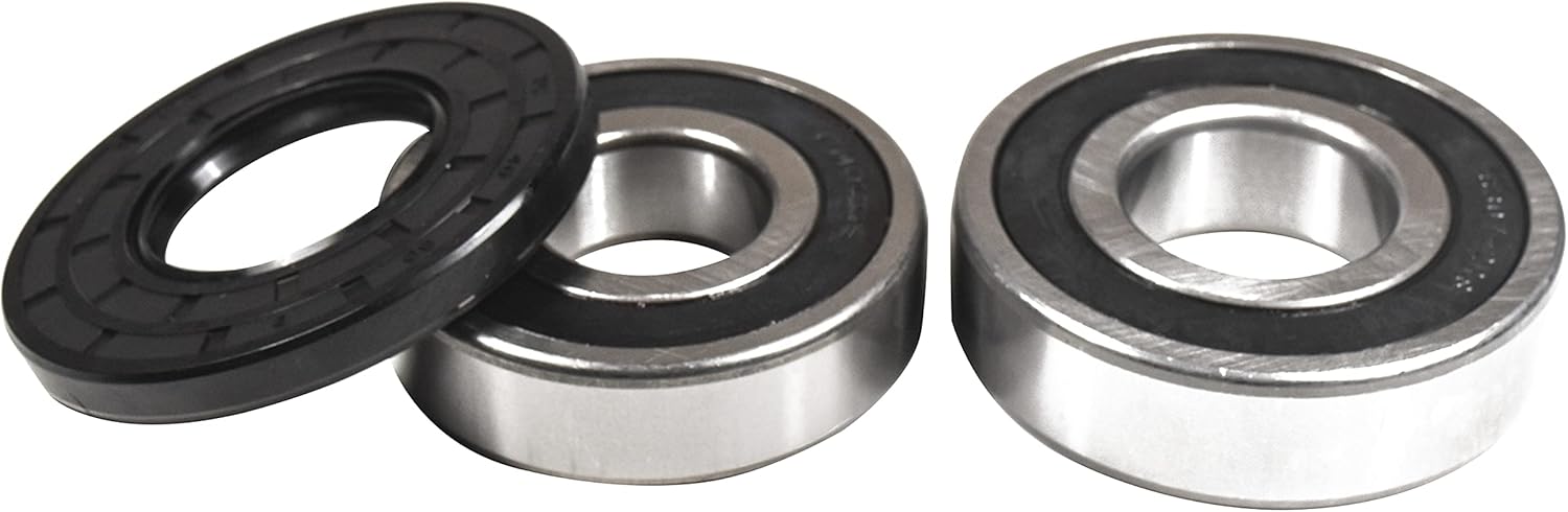 HQRP Bearing and Seal Kit Works with Frigidaire FTF530ES1 FTF530FS0 FTF530FS1 FTF530FS2 FTF530FS3 FTF530FS4 Front Load Washing Machine Washer Tub