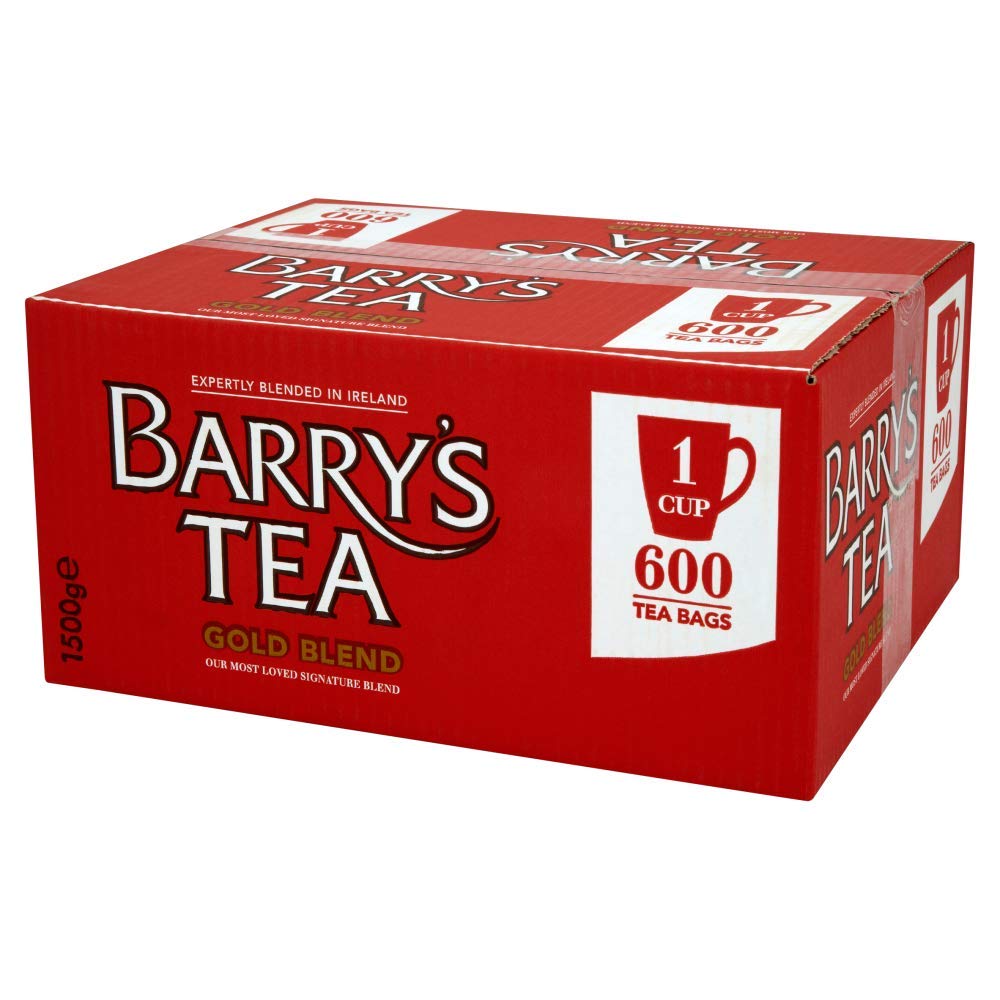 Barrys Tea Gold Label 600 Tea Bags (1 Cup)
