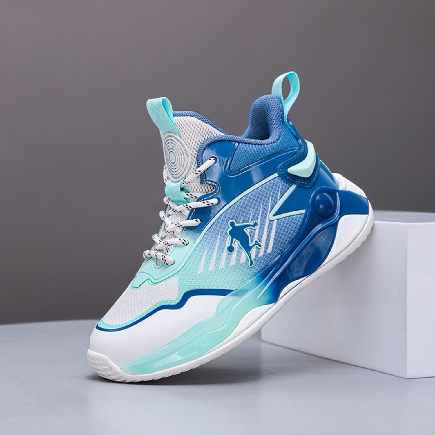 Fashion Non Slip Wear Resistant Trend Children's Sports Basketball Shoe