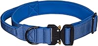 Vista 14 de Tactical Dog Collar, Military Dog Collar for Medium Dogs, Adjustable Nylon Collars with Handle, Heavy Duty Thick Collar with Metal Buckle for Large