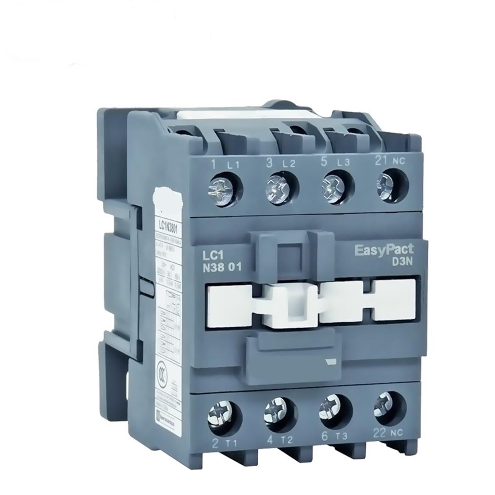 LC1N3810B5N contacteur tripolaire 50Hz et relais inverseur 1NO 1NC