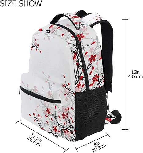 Vista 35 de ALAZA Mochila grande futurista negra geométrica 3D con polígono negro, portátil, iPad, tableta, viaje, mochila escolar con múltiples bolsillos