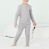 Vista 5 de American Trends Conjunto de ropa interior térmica para niños, ultra suave, pantalones largos, capa base para niños y niñas
