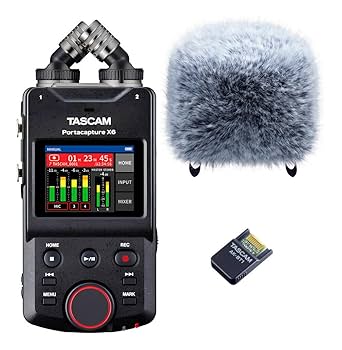 TASCAM Portacapture X6 ポータブルレコーダー Portacapture X6 | 32ビットフロート録音 6トラックポータブル