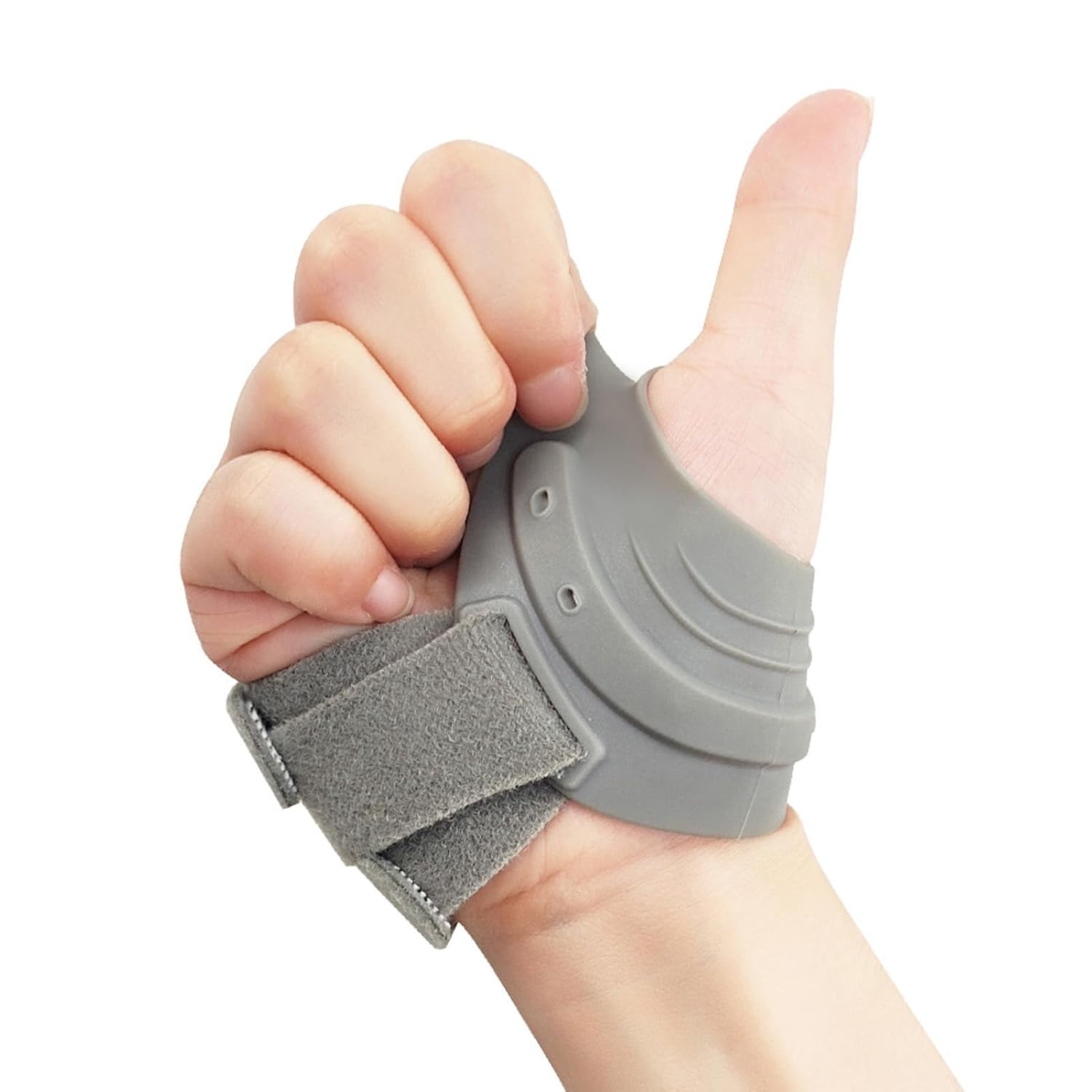 Thumb Brace, Breathable Compression Support Right Hand Thumb Stabilizer for Joint Tendonitis (M)