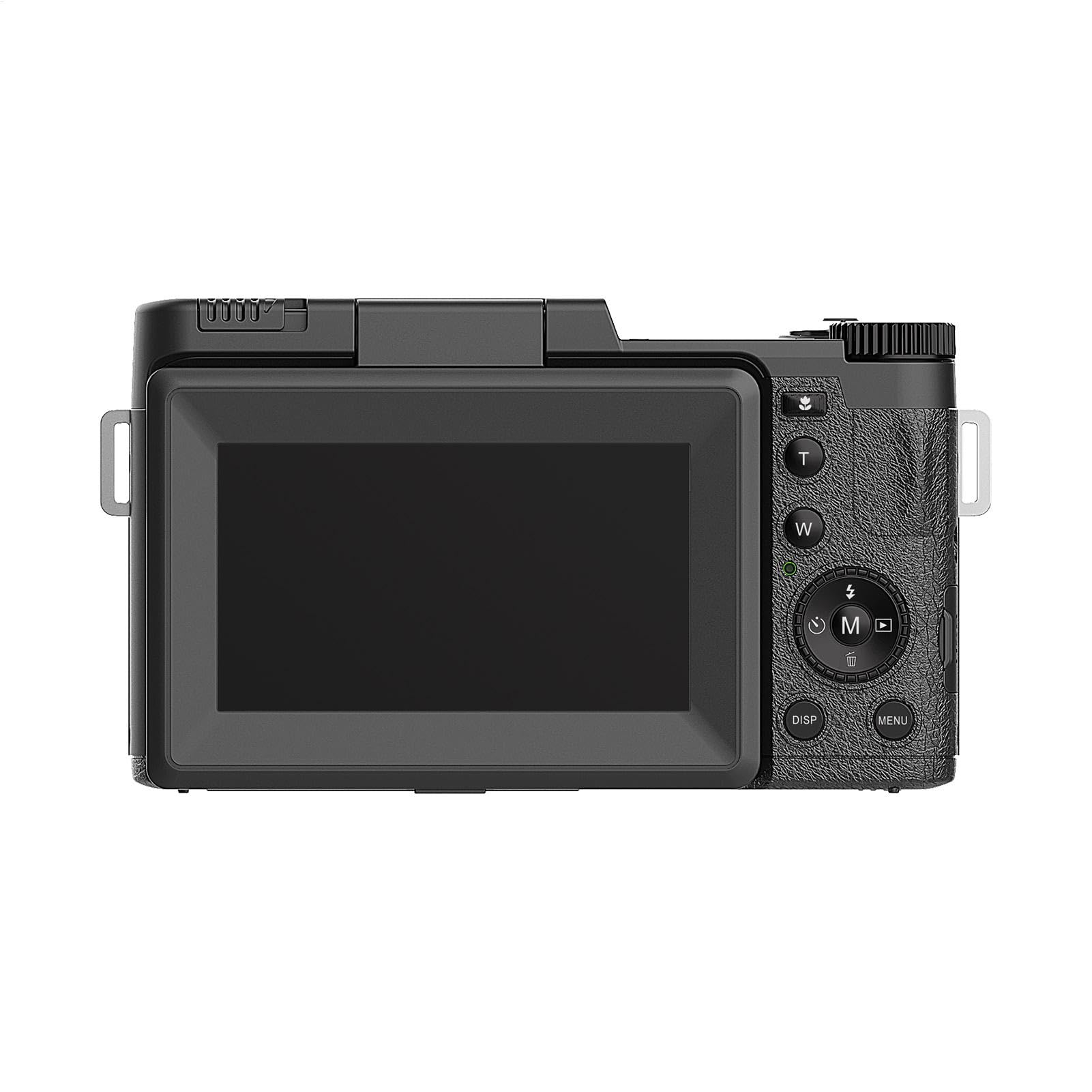 Générique Kamera blogowa 4k, cyfrowa kamera podróżna 48 mp, zdalne sterowanie z ekranem dotykowym, akcesoria podróżne, sprzęt do transmisji strumieniowej na żywo do tworzenia treści i wideo