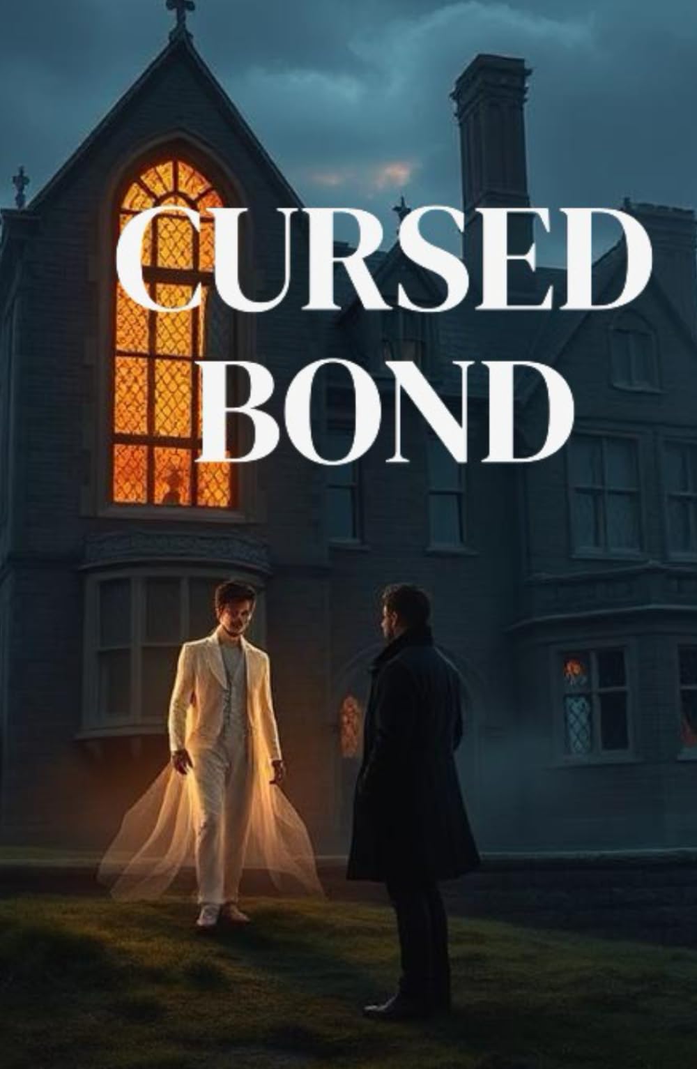 CURSED BOND: A Gothic MM Paranormal Romance of Reincarnation, Forbidden Love, and a Curse That Defies Death (Bound by Moon and Blood - MM Paranormal Shifter & Omegaverse Romance)