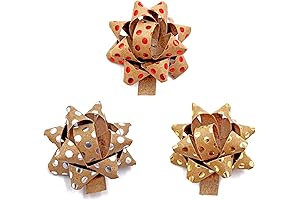 eLife 2 Inch Kraft Bows 60pcs: The Perfect Festive Touch for Your Gifting Occasions