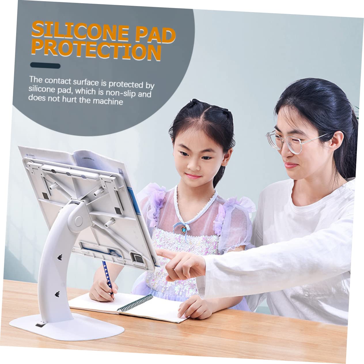 Soporte de Laptop Ergonómico para Escritorio Soporte de Notebook Multifuncional para Estable Pc de Color