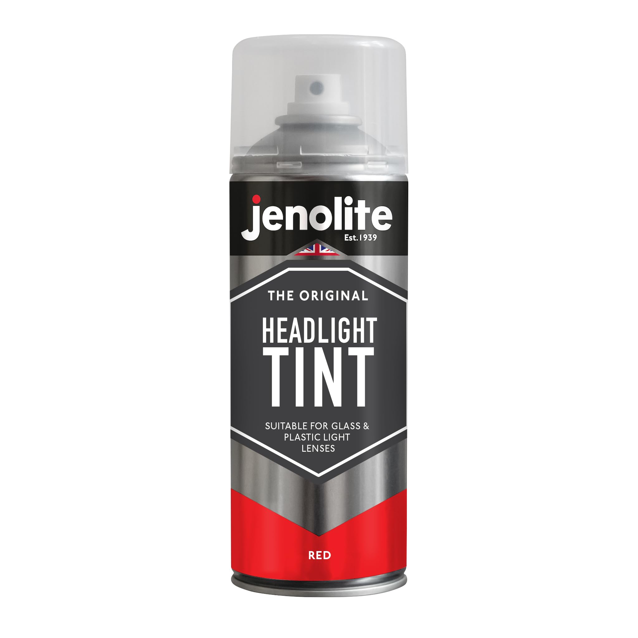 Jenolite Lens Lacquer Headlight Tint PaintRed400Ml Spray Can from B&Q