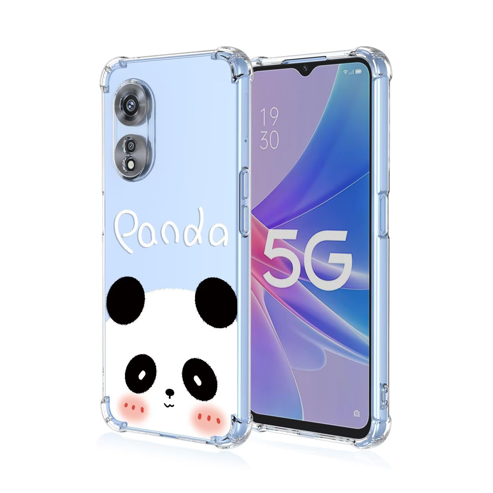 Mixroom - Cover Custodia Back case In TPU Silicone Morbido Per Oppo Realme 7i Fantasia Fiori M576