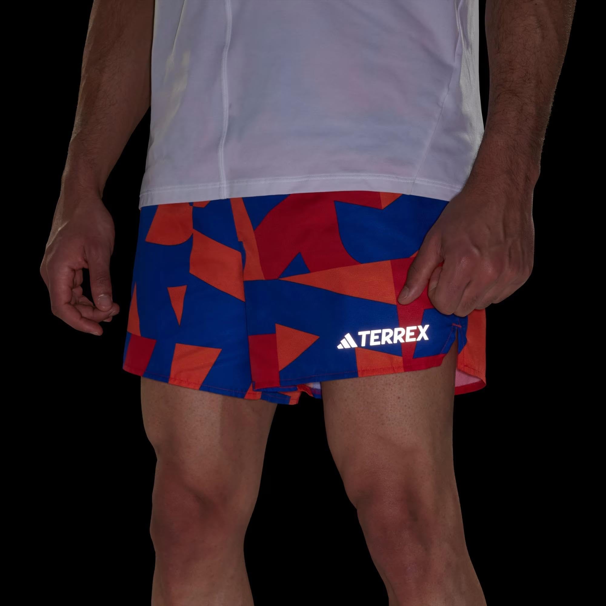 adidas Terrex - Pantalones Cortos Ligeros con Estampado múltiple para Hombre