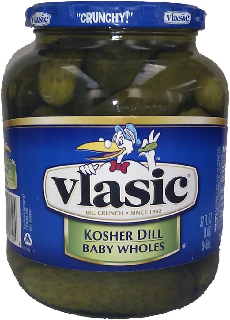 Vlasic Kosher Dill Baby Wholes 946ml